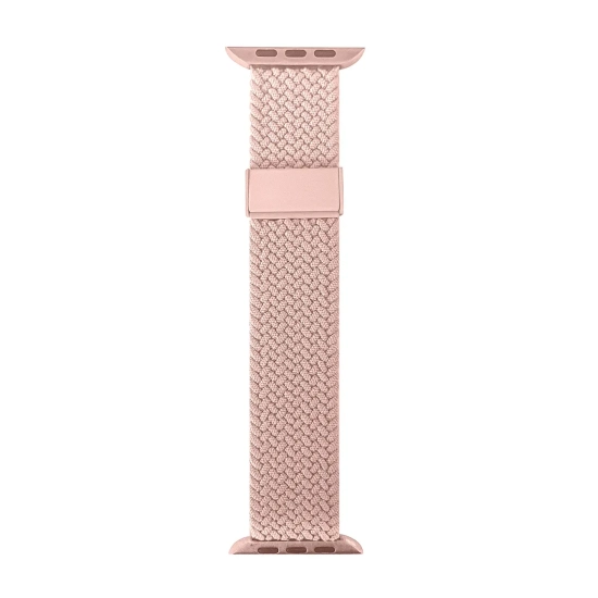 Pasek nylonowy do Apple Watch 38 40 41 mm Loop - różowy
