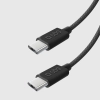 SBS Kabel przewód w oplocie USB-C 60W 1.5m - czarny