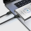 SBS Kabel przewód w oplocie USB-C 60W 1.5m - czarny