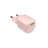 PURO Ładowarka sieciowa USB-C GaN 20W - różowa