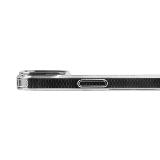 PURO Etui silikonowe do iPhone 15 Pro Lite Mag MagSafe - przezroczyste