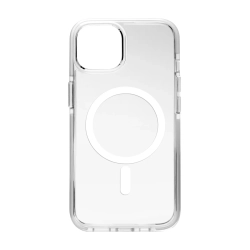 PURO Etui silikonowe do iPhone 15 Lite Mag Pro MagSafe - przezroczyste
