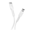 SBS Kabel przewód USB-C PD 25W 1 m - biały