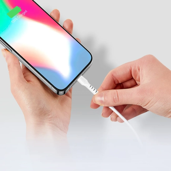 SBS Kabel przewód USB-C PD 25W 1 m - biały
