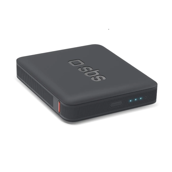 SBS Powerbank 5000 mAh USB-C NanoTube - czarny