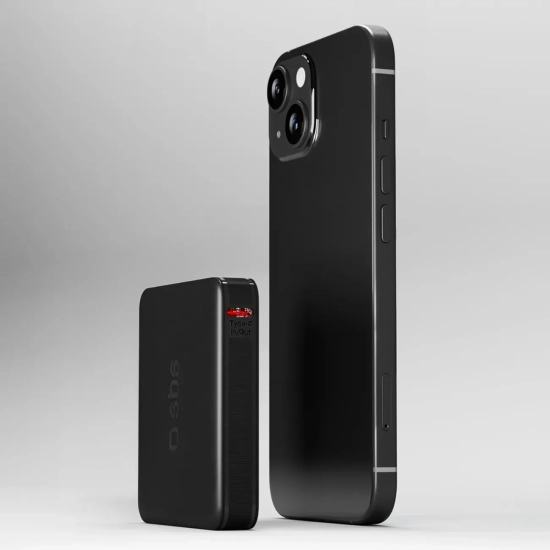 Powerbank SBS NanoTube 5000 mAh USB-C 10 W czarny