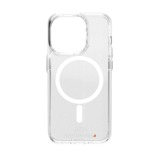 SBS Etui pokrowiec do iPhone 15 D3O MagSafe - przezroczysty