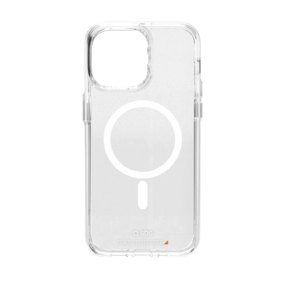 SBS Etui pokrowiec do iPhone 15 Pro Max D3O MagSafe - przezroczysty