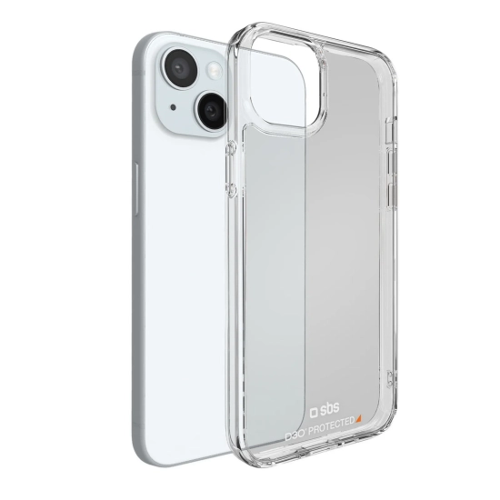 SBS Etui pokrowiec do iPhone 15 D3O - przezroczysty