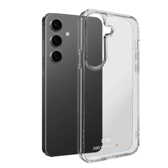 SBS Etui pokrowiec do Samsung Galaxy S24+ D3O - przezroczysty