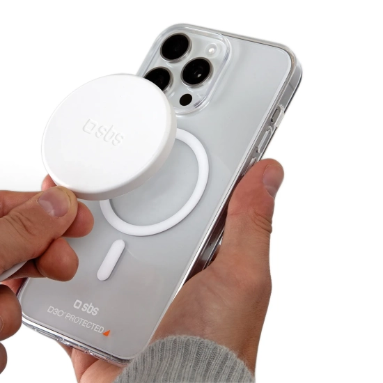 SBS Etui pokrowiec do iPhone 14 Pro D3O MagSafe - przezroczysty