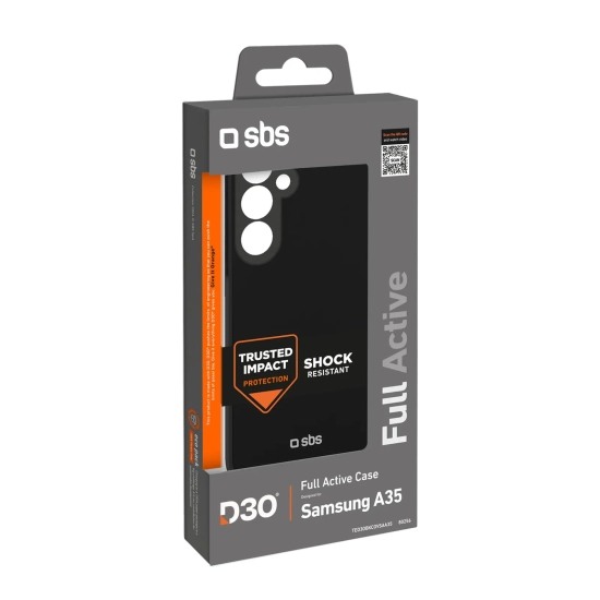 SBS Etui pokrowiec na Samsung Galaxy A35 D3O Full Active Case - czarny