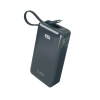Powerbank SBS 10000mAh 20W z kablem USB-C ciemnoszary