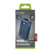 Powerbank SBS 10000mAh 20W z kablem USB-C ciemnoszary