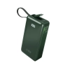 Powerbank SBS 10000mAh 20W z kablem USB-C zielony