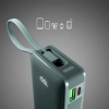 Powerbank SBS 10000mAh 20W z kablem USB-C szary