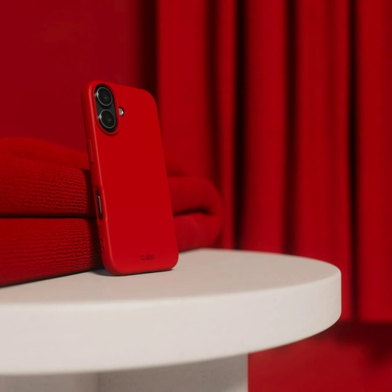 SBS Etui pokrowiec case na iPhone 16 Instinct - czerwony
