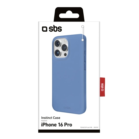 SBS Etui pokrowiec case na iPhone 16 Pro Instinct - niebieski