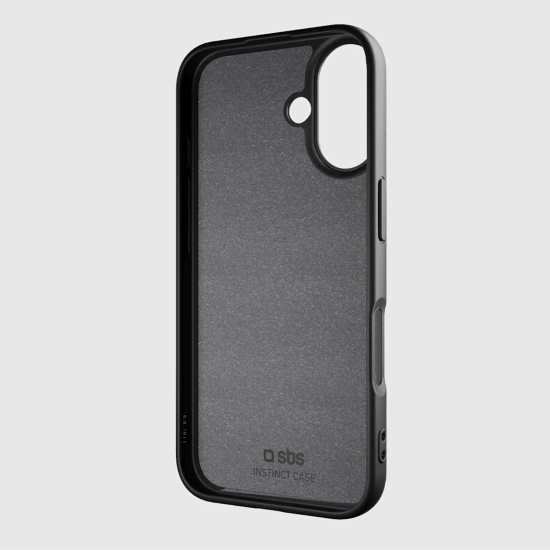 SBS Etui pokrowiec na iPhone 16 Plus Instinct - czarny