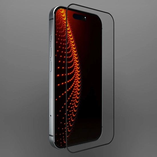 SBS Szkło hartowane z ramką do iPhone 16 Pro Tempered Glass D3O