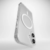 PURO Etui silikonowe do iPhone 16 Impact Clear D3O MagSafe - przezroczyste