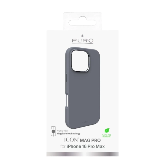 PURO Etui silikonowe do iPhone 16 Pro Max Icon Mag Pro MagSafe