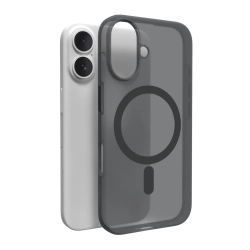 PURO Etui silikonowe do iPhone 16 Plus Daylight MagSafe - czarne