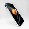 PURO Szkło hybrydowe z czarną ramką do iPhone 16 Pro Max Flexible Glass D3O