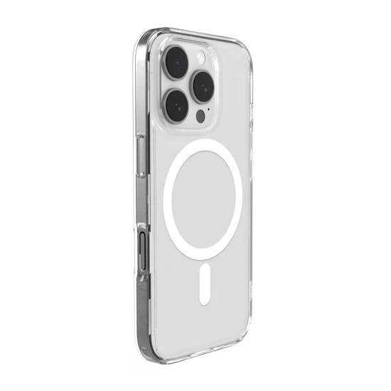 PURO Etui silikonowe do iPhone 16 Pro Max Mag MagSafe - przezroczyste