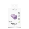 PURO Ładowarka sieciowa USB-C GaN 20W - różowa