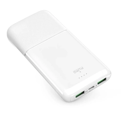 PURO Powerbank 10000mAh USBA USB-C 22.5W - biały