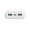 PURO Powerbank 20000mAh USB-A USB-C PD AFC 22.5W - biały