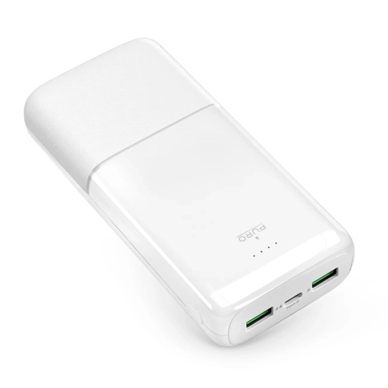 PURO Powerbank 20000mAh USB-A USB-C PD AFC 22.5W - biały