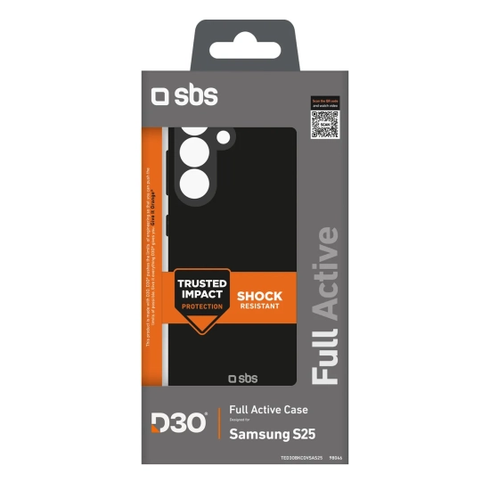 SBS Etui pokrowiec ochronny do Samsung Galaxy S25 - czarny