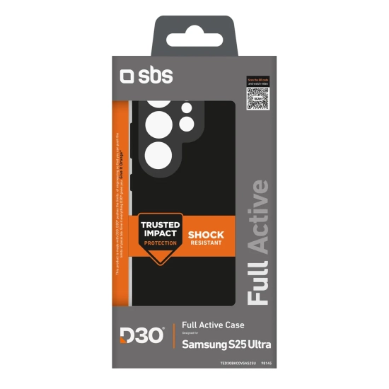 SBS Etui pokrowiec ochronny do Samsung Galaxy S25 Ultra - czarny