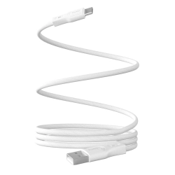 PURO Kabel przewód magnetyczny USB-A - USB-C 10W 1m - biały