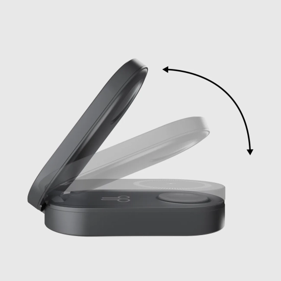 SBS Stacja ładująca 3w1 bezprzewodowa składana do iPhone Apple Watch