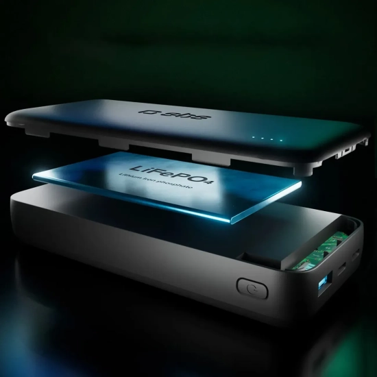 Powerbank SBS Infinity 20000 mAh LiFePO4 10 W czarny
