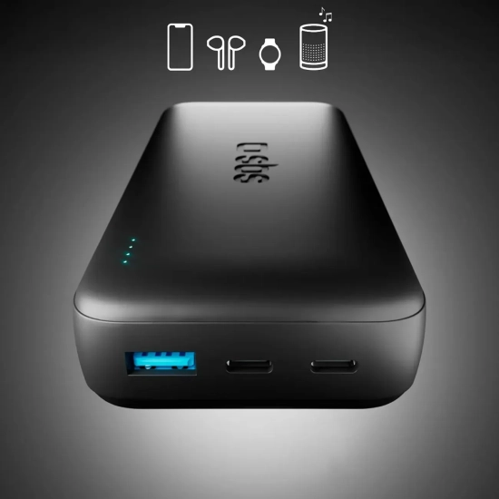 Powerbank SBS Infinity 20000 mAh LiFePO4 10 W czarny