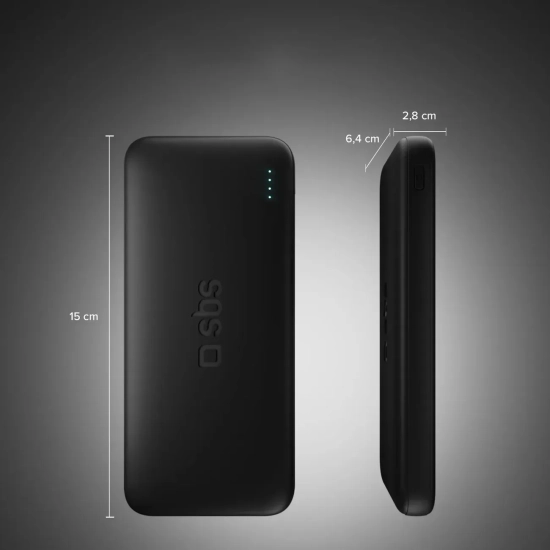 Powerbank SBS Infinity 20000 mAh LiFePO4 10 W czarny