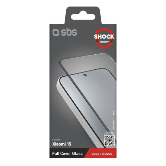 SBS Szkło hartowane na Xiaomi 15 Full Cover