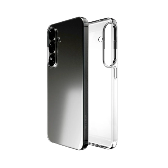 PURO Etui silikonowe case do Samsung Galaxy S25 03 Nude - przezroczysty