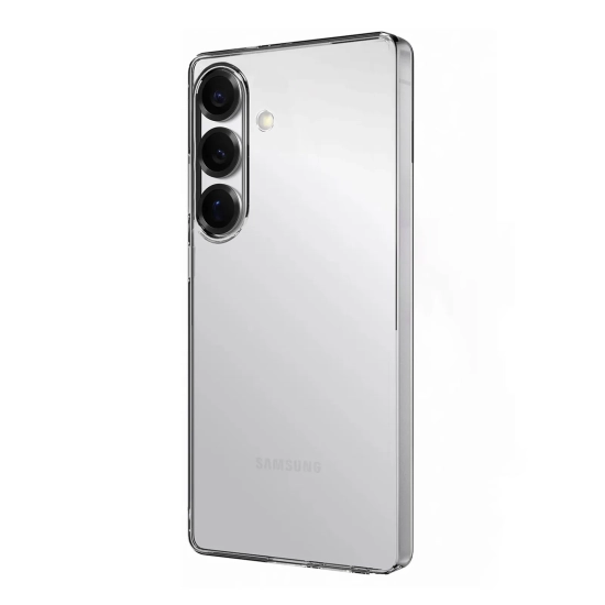 PURO Etui silikonowe case do Samsung Galaxy S25 03 Nude - przezroczysty