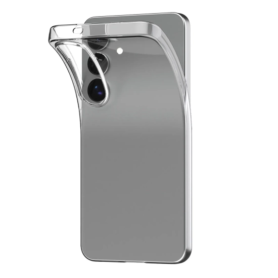 PURO Etui silikonowe case do Samsung Galaxy S25 03 Nude - przezroczysty