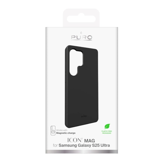 PURO Etui silikonowe case do Samsung Galaxy S25 Ultra Icon Mag MagSafe