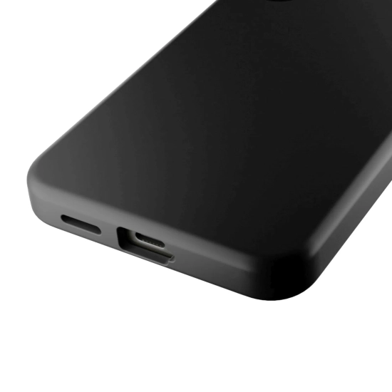 PURO Etui silikonowe pokrowiec do Samsung Galaxy S25+ Icon - czarny