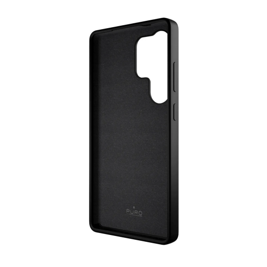 PURO Etui silikonowe pokrowiec do Samsung Galaxy S25 Ultra Icon - czarny