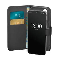 PURO Etui z ekoskóry z klapką i portfelem do Samsung Galaxy S25+ Booklet