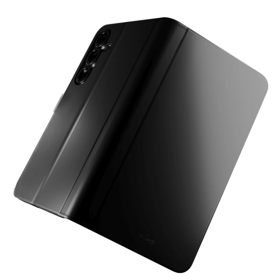 PURO Etui z ekoskóry z klapką i portfelem do Samsung Galaxy S25+ Booklet