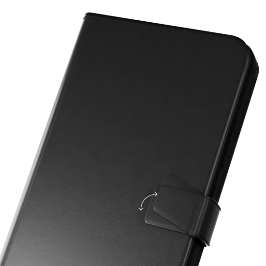 PURO Etui z ekoskóry z klapką i portfelem do Samsung Galaxy S25+ Booklet